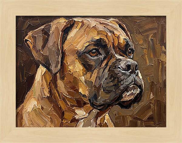 Boxer Dog Portrait