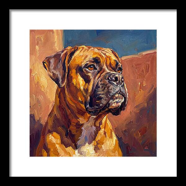 Boxer In Mediterranean Light