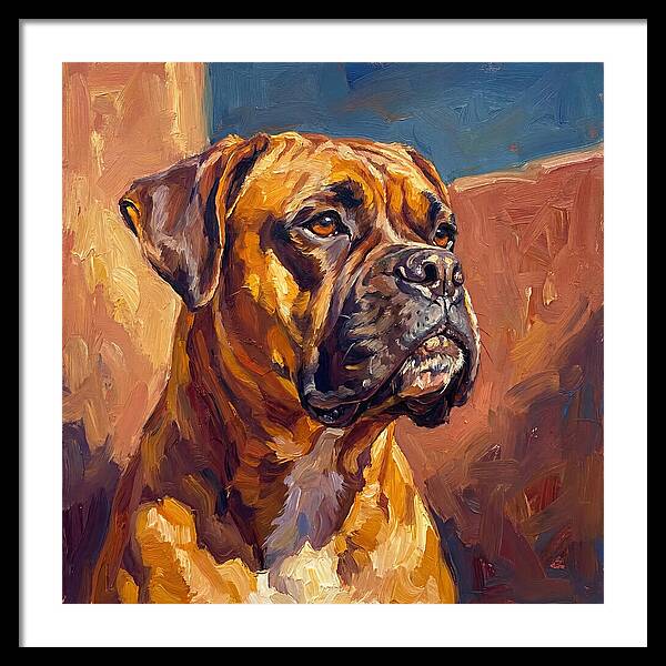 Boxer In Mediterranean Light