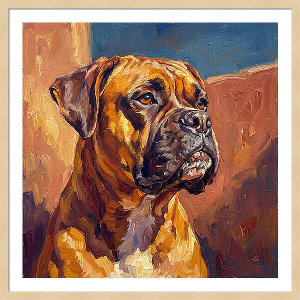 Boxer In Mediterranean Light