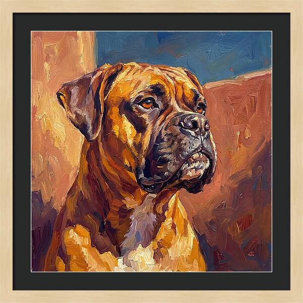 Boxer In Mediterranean Light