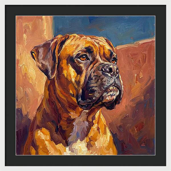 Boxer In Mediterranean Light