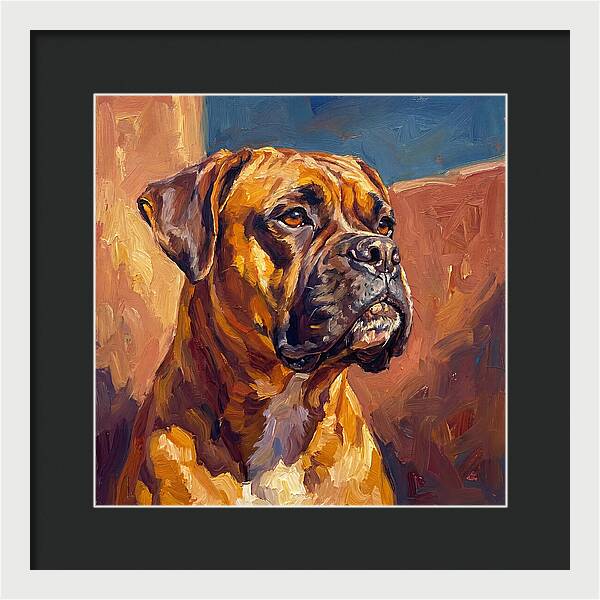 Boxer In Mediterranean Light