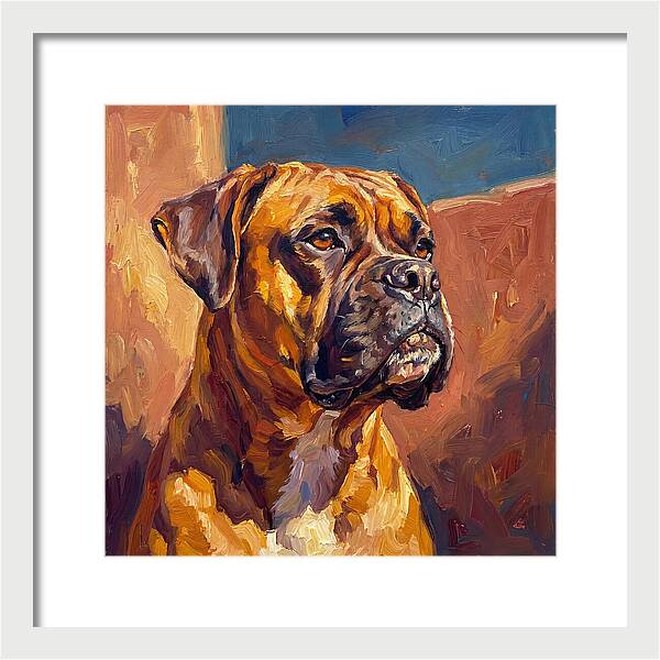 Boxer In Mediterranean Light