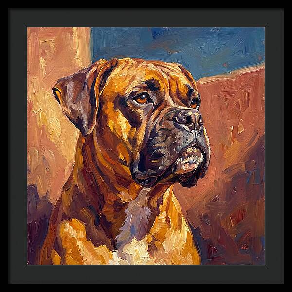 Boxer In Mediterranean Light