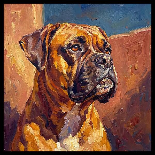 Boxer In Mediterranean Light