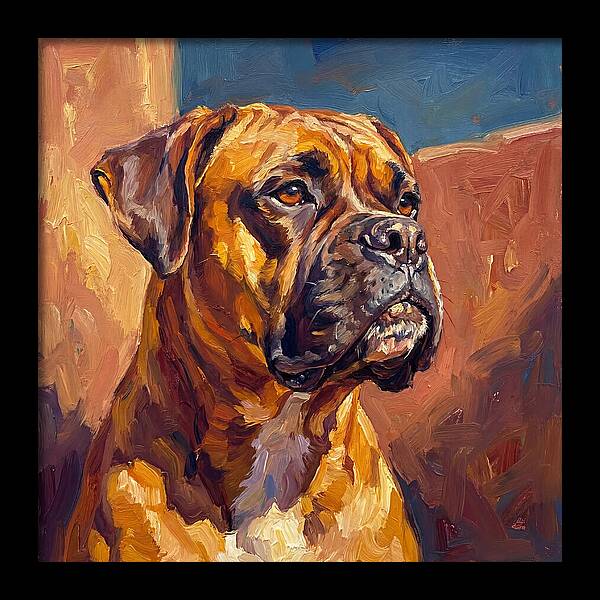 Boxer In Mediterranean Light