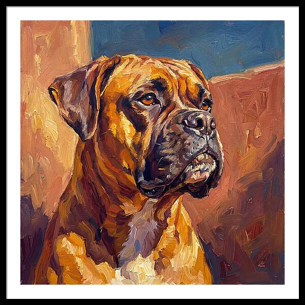 Boxer In Mediterranean Light