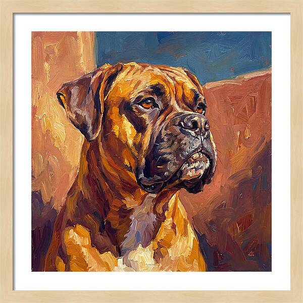 Boxer In Mediterranean Light