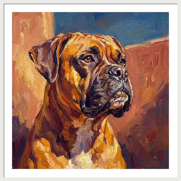 Boxer In Mediterranean Light
