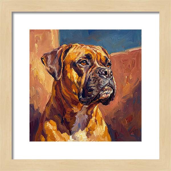 Boxer In Mediterranean Light