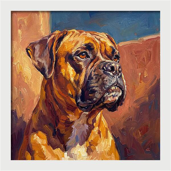 Boxer In Mediterranean Light
