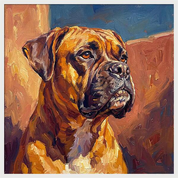 Boxer In Mediterranean Light