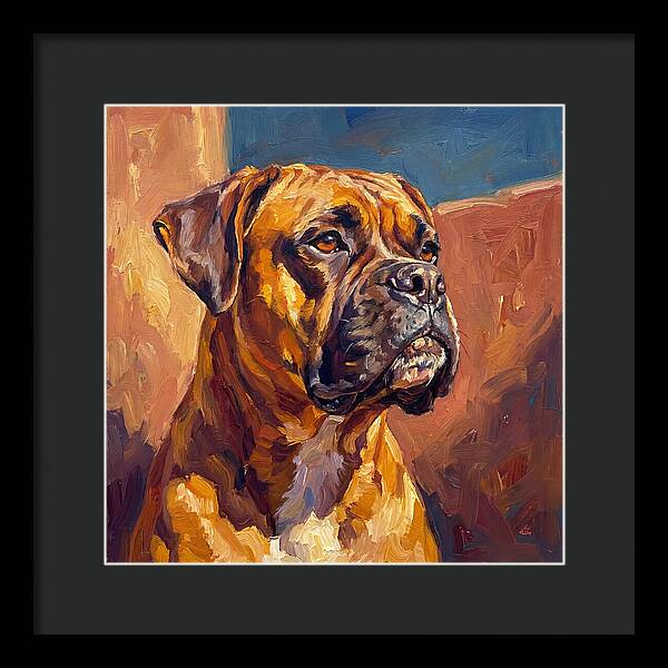 Boxer In Mediterranean Light