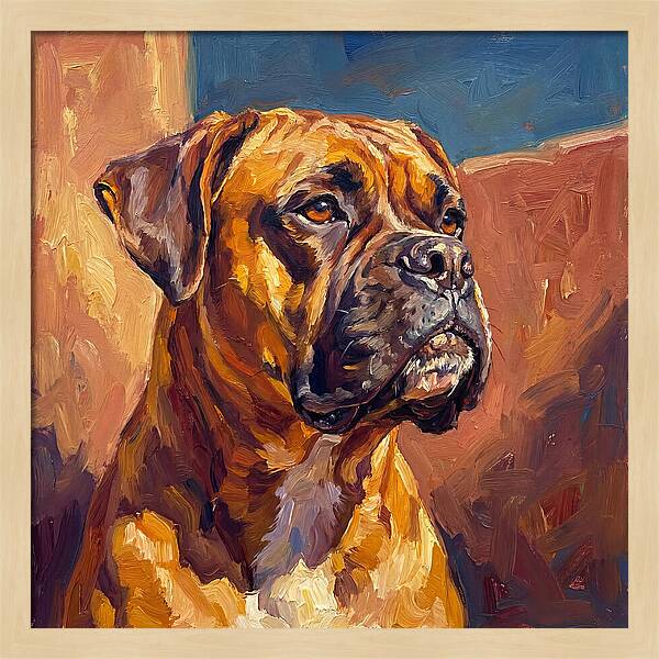 Boxer In Mediterranean Light
