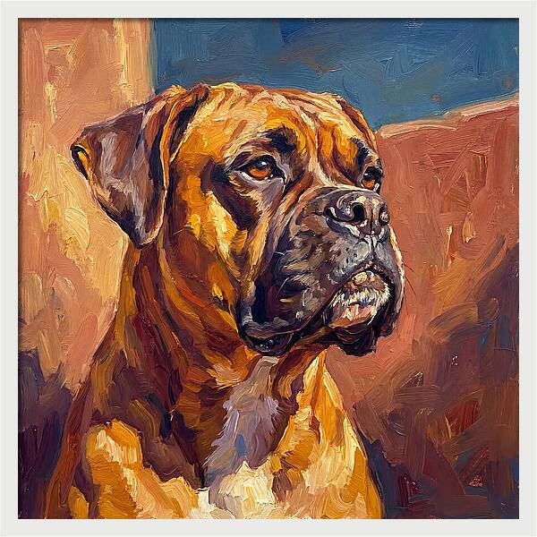 Boxer In Mediterranean Light