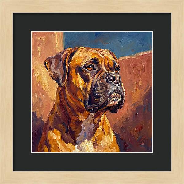 Boxer In Mediterranean Light