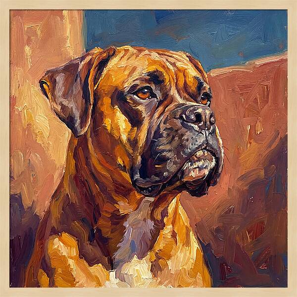 Boxer In Mediterranean Light