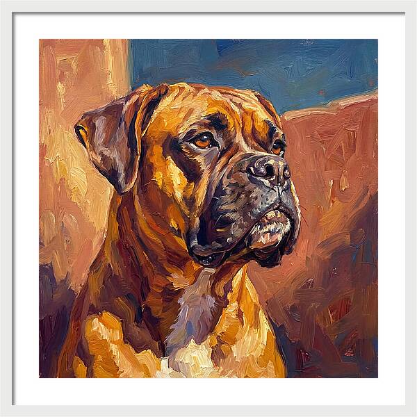 Boxer In Mediterranean Light