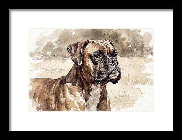 Boxer In Natural Light