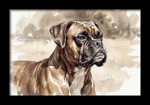 Boxer In Natural Light