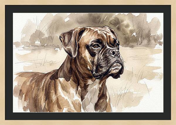 Boxer In Natural Light