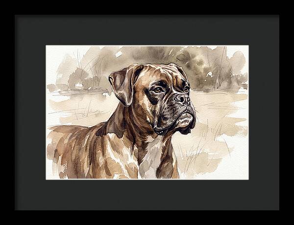 Boxer In Natural Light