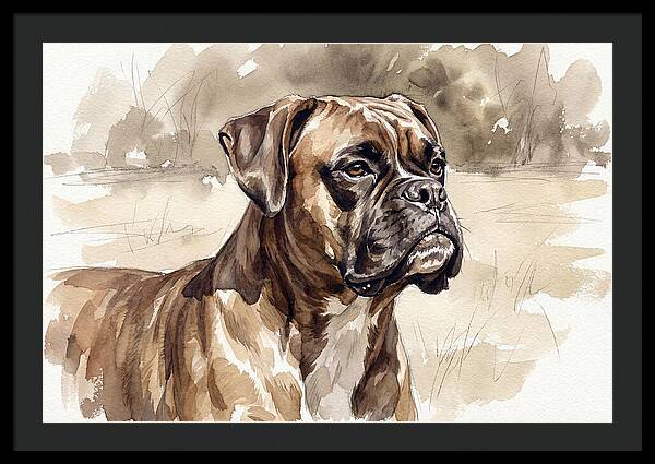 Boxer In Natural Light