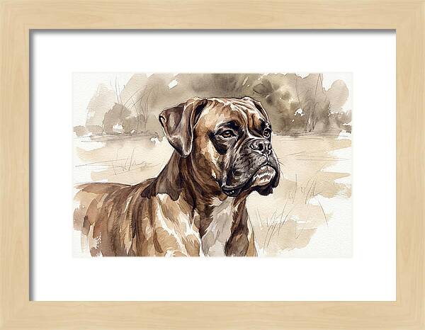 Boxer In Natural Light