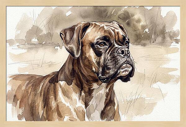 Boxer In Natural Light