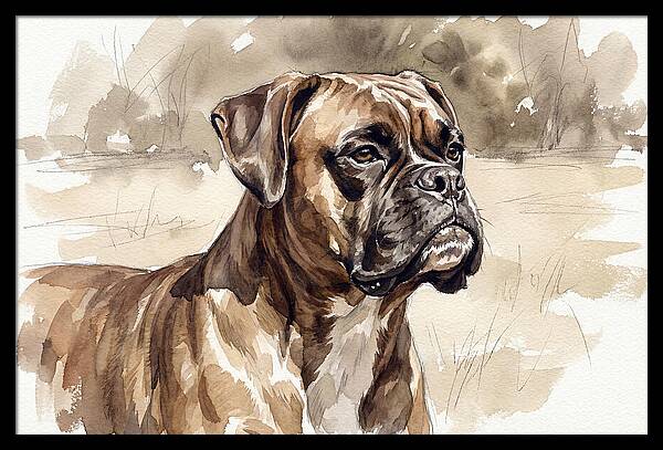 Boxer In Natural Light