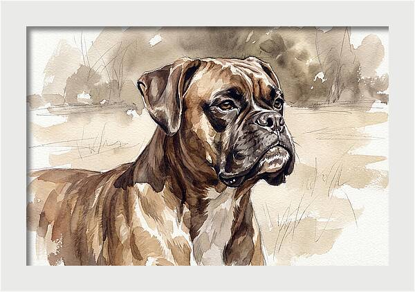 Boxer In Natural Light