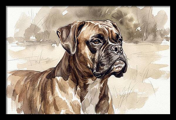Boxer In Natural Light