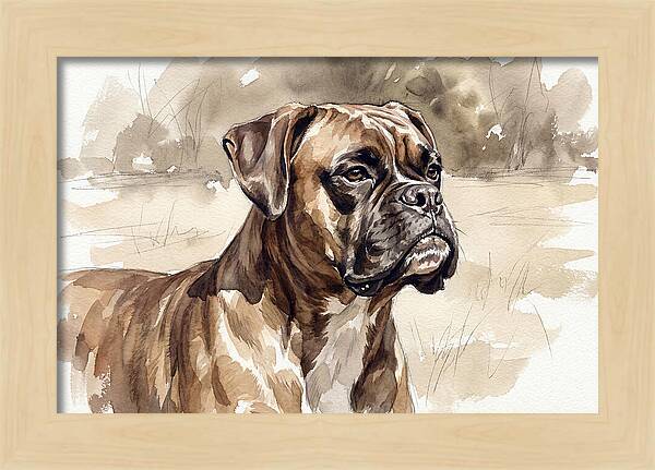 Boxer In Natural Light