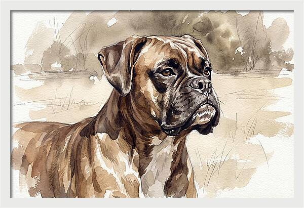 Boxer In Natural Light