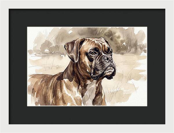 Boxer In Natural Light