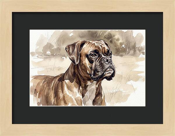 Boxer In Natural Light