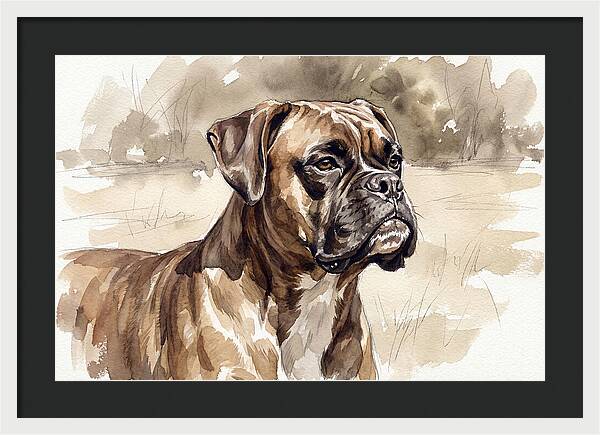 Boxer In Natural Light