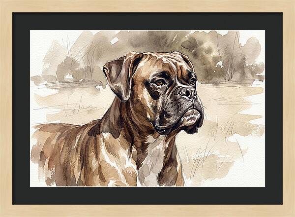 Boxer In Natural Light