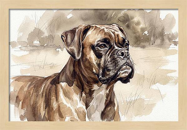 Boxer In Natural Light
