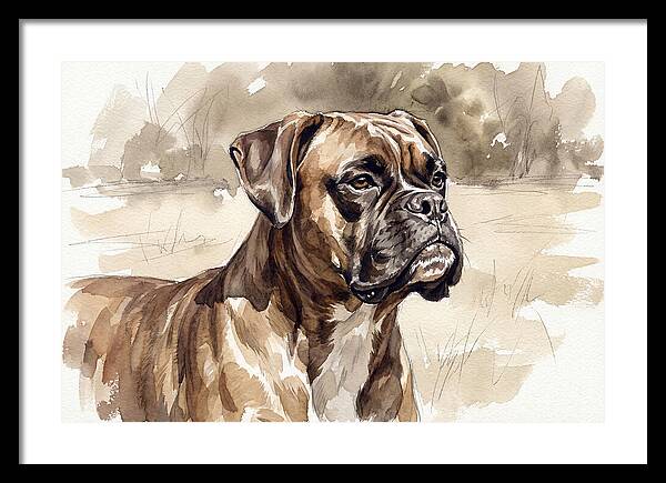 Boxer In Natural Light
