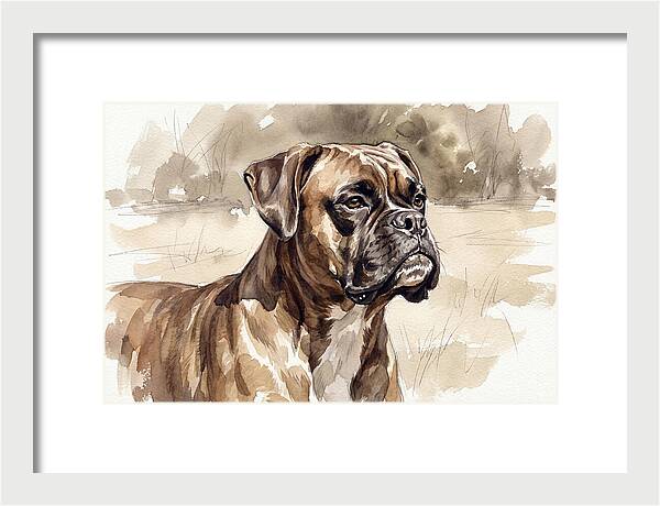 Boxer In Natural Light