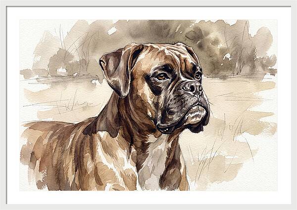 Boxer In Natural Light