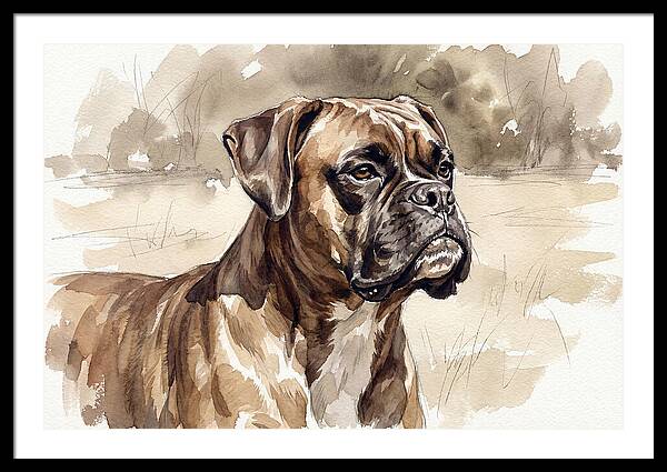 Boxer In Natural Light