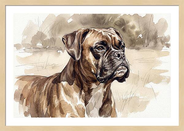 Boxer In Natural Light
