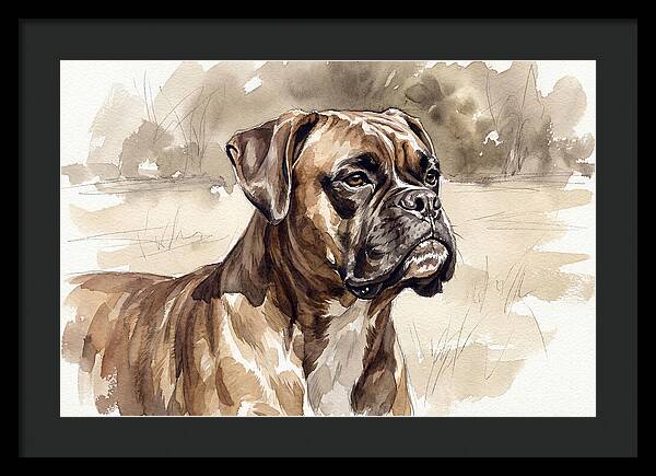 Boxer In Natural Light
