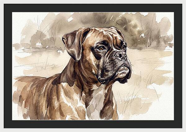 Boxer In Natural Light