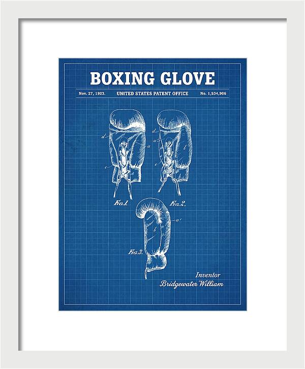 Boxing Glove Blueprint Patent Us1534906a
