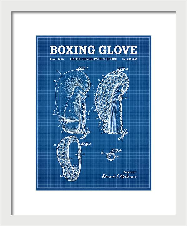 Boxing Glove Blueprint Patent Us2451685a