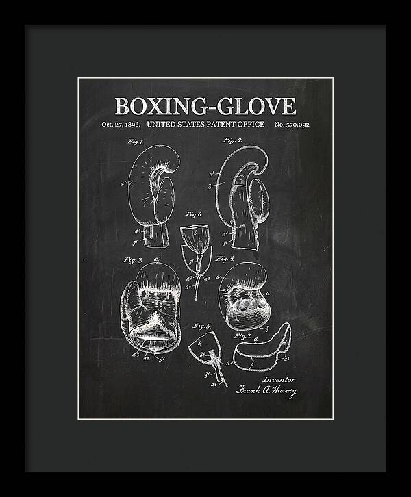 Boxing Glove Chalkboard Patent Us570092a